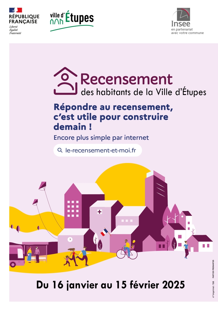 Flyer Recensement 2025